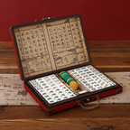 Vintage Elegance Mahjong Case Set