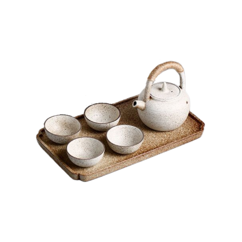 Ceramic Teapot and Tea Set