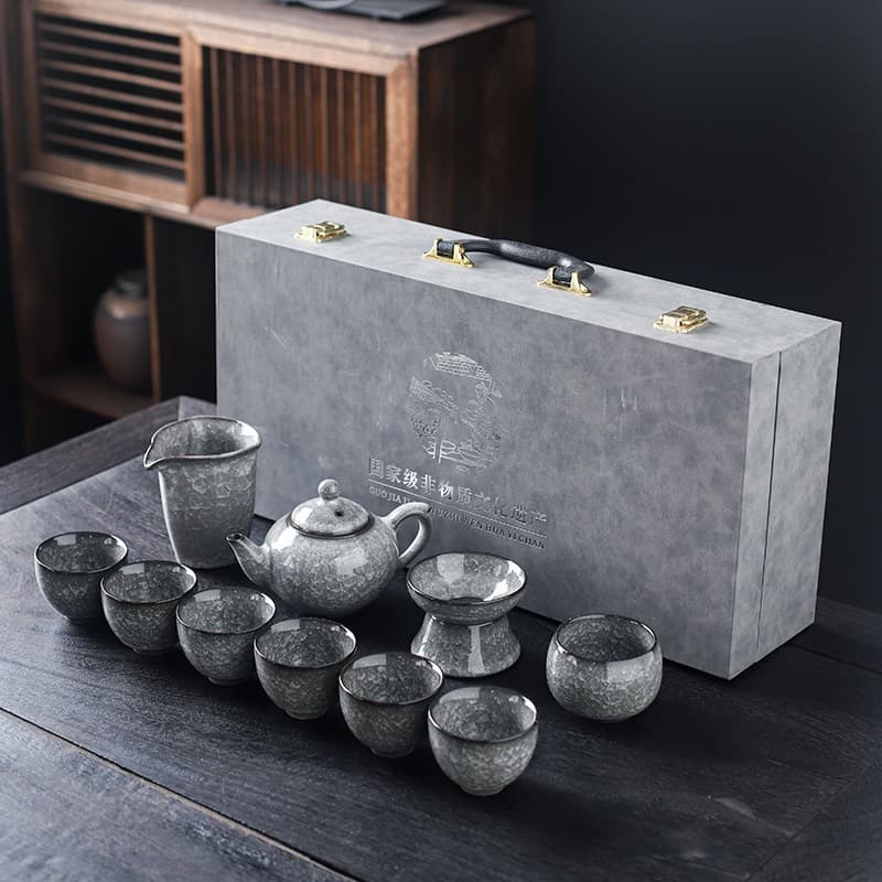 【Tea set】Iced flower tea set