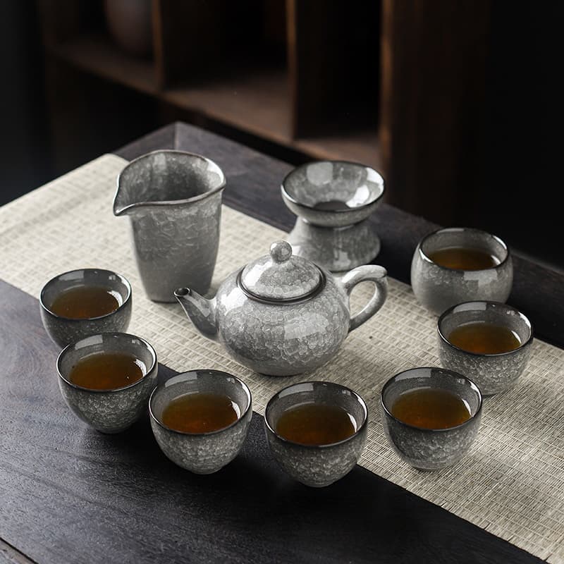 【Tea set】Iced flower tea set