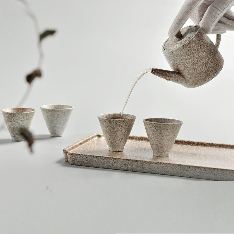 Ceramic Teapot and Tea Set