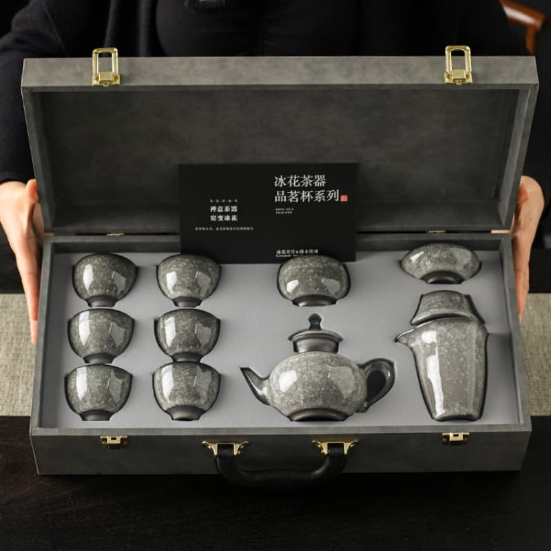 【Tea set】Iced flower tea set