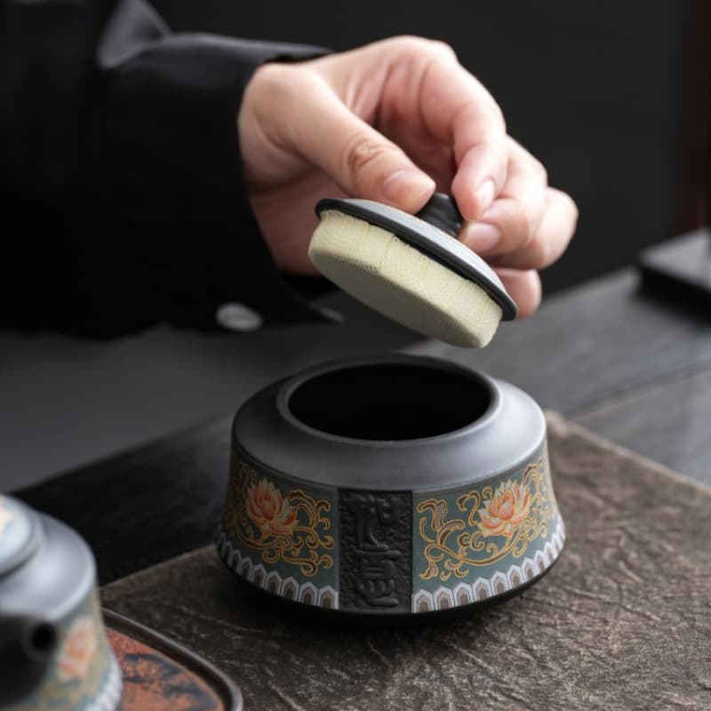 【Tea Set Gift Box】Twig Lotus Tea Set