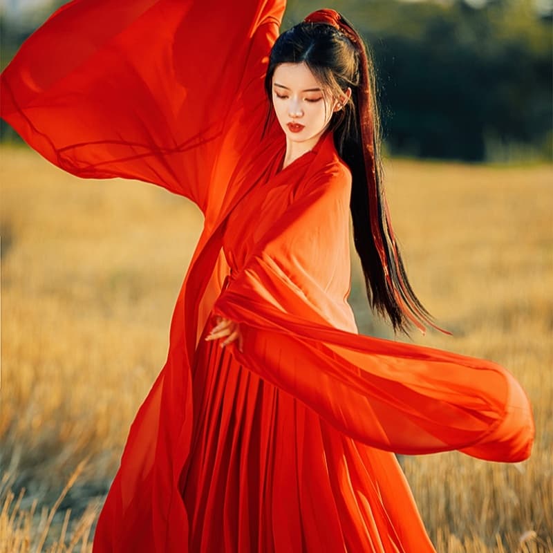 【Han Costume】The Chivalrous Maiden of the Red Dust